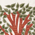 Ivory Silk Table Runner with Tree of Life Embroidery and Hand Beading - 18x72" - ARCADIA HOME